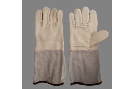 皮手套-AF14-OP-掌心加強+防火線