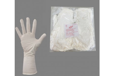 260J-NBR手套12"白-真空裝-非氯洗-6g